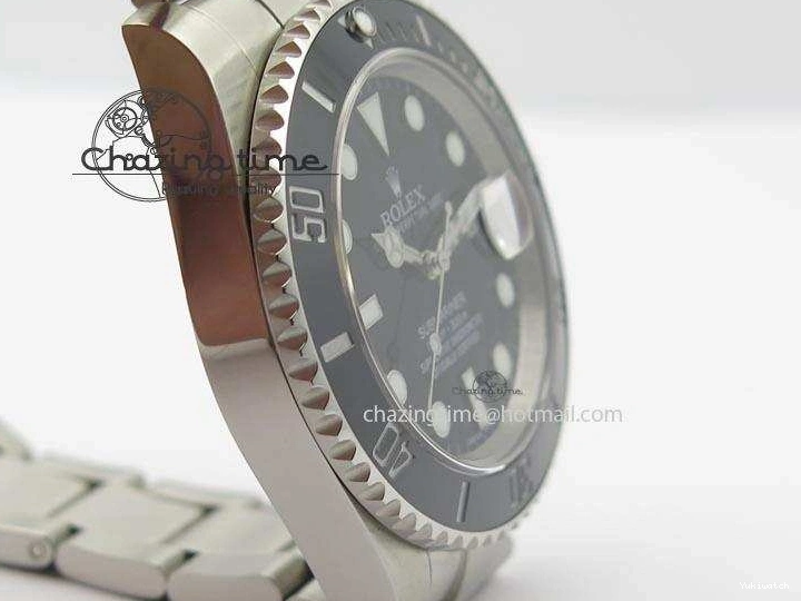 Black ETA2836 Submariner SS Maker Best BP Swiss Dial SS Edition 0416